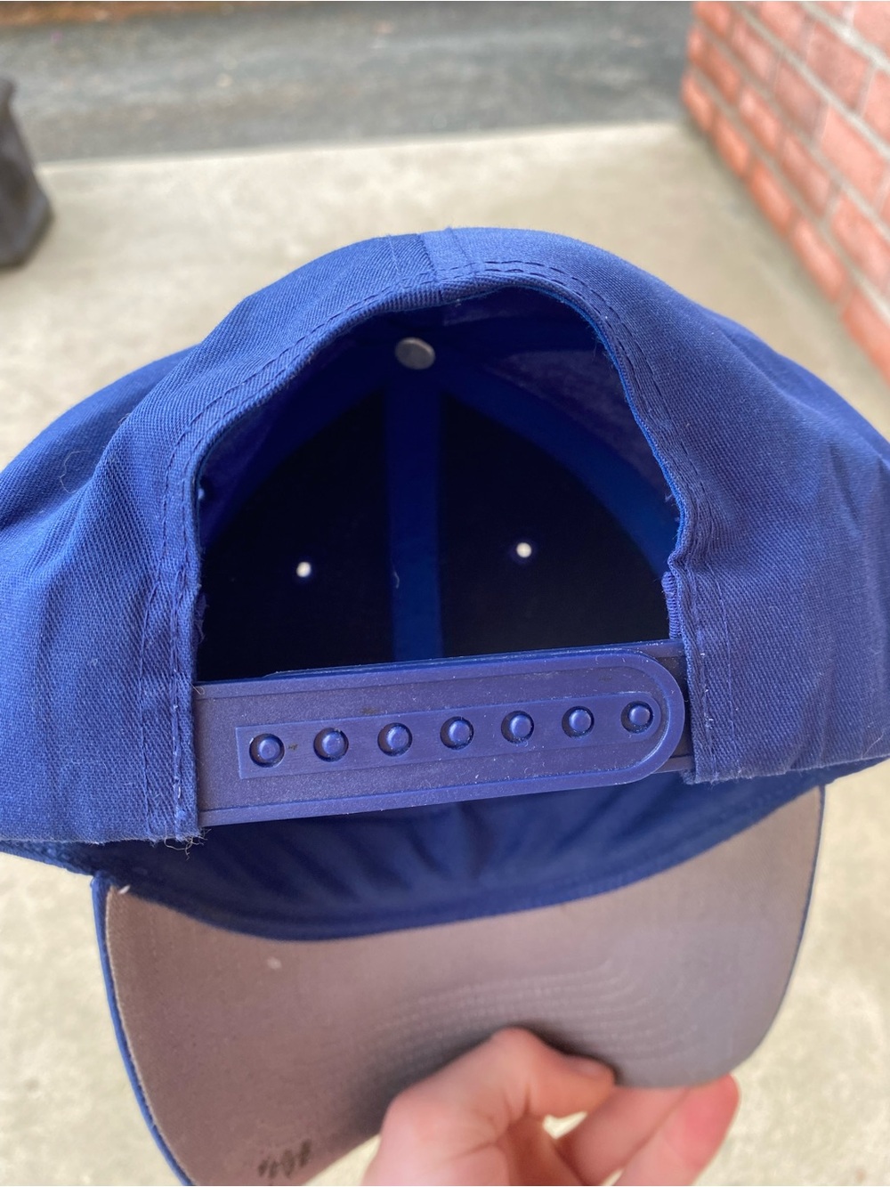 90s LA Logo Baseball MLB Cap - Blue - Picture 4 of 6